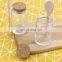 Wholesale Clear Transparent Glass Jar And Containers With Wood Spoon And Cork Glass Jar