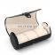 Custom Travel Portable 3 Slot Leather Rounded Watch Storage Case Watch Roll Box