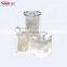 Cotton pad storage center sorter injection clear acrylic swab cosmetic container