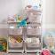 Plastic Toy Storage Rack multi-layer Cabinet Toy Basket Shelf Large Capacity for Living Room, Kitchen