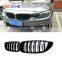F32 F33 F36 ABS Plastic Gloss Black Car Auto Front Bumper Grille for BMW 4 Series 2014-2018