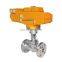 Intelligent actuator Multi Turn stainless steel SS304 2inch  flange globe valve