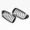 Real carbon fiber grill for BMW G30 G38 single slat line Front kidney Grille for BMW 5 series 2017-2020