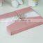 Luxury Ribbon and Rhinestone Buckle Silk Box Wedding Invitation