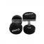 Electroplating fixed rubber-coated cast iron black round dumbbells men's fitness home arm training commercial quality