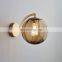 LED Wall Light With Retro Color Glass Lamp Shade Indoor Decoration Bedroom Living Room Sconce