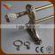 27"-48" extendable double/dual curtain rods hot sale in 2015