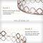 Modern Decorative Snack Wedding Appetizer Serving Mirror Tray