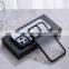 Wholesale PC TPU Phone Case Electroplate Clear Camera Protecting Mist Anti-Drop Mobile Phone Case for IPhone 13 ProMax