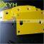 Custom machined yellow epoxy resin sheet with uniform thickness for wrapping lithium batteries