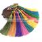 Polyester Silk Tassel Fringe 13cm Cotton Tassels Trim For Sewing Curtains Accessories