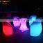 led cocktail table mesas y sillas para eventos outdoor led bar furniture sofa cube seat chair table