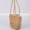 Straw Shoulder Woven bag water hyacinth handbag, Cute Tote Bag Shopping Bag Wholesale