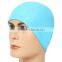 Free Size Protect Ears Long Hair Sports Siwm Pool Swimming Hat Bathing Caps