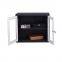 Office Small Small Steel File Cabinet Glass Door Low Showcase Display Cabinet