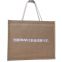 Wholesale Plain Hessian Shopper Bag Custom Printed Large Natural Eco Friendly Burlap Jute Shopping Tote Beach Bag With Logos