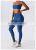 New Women Sexy Workout Strapless Bandeau Tube Top Bra High Waist Scrunch Butt Lift Leggings 2 Piece Fitness Gym Yoga Suit Set