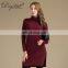 Custom Plus Size Women's Turtleneck Oversized Wool Trending Sweater Dresses