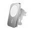 15W Magnetic Car Wireless Charger Aluminum alloy material air vent clip phone holder Multi-angle adjustable