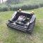 remote controlled mower, China remote control hillside mower price, remote control lawn mower with tracks for sale