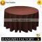 Factory Price Beautiful Wedding Favors / White Hotel Tablecloth / Polyester Table Cloth