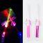 Hot Selling Light Up Toys Led Wand Flashing Unicorn Fiber Optics Wand With Prism Ball For Kids Party