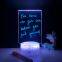 Factory price Hot Sale 3D Illusion Blank Acrylic Sheet Night Lights Oem Plate With Rgb Lamp Base touch remoter Diy Acrylic Lamp