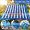 55%-90% Shade Rate HDPE Shade Net Sun Shade Cover Netting With Edger and Hole Ring