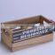 Good quality large branded beer crate wooden storage box for gift