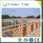 Top Quality less warping WPC used fence panels