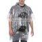 Custom Printed Fashion Women Plastic Disposable Raincoat