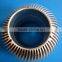 Customized 6063 t5 clear anodized round aluminum heatsink (extruded aluminum heatsink, aluminum led lamp heatsink)