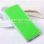 Metallic 2.0a Portable Gift Packing high quality aa battery power bank