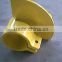 water truck parts WP1012 deflector nozzle spray machined with a grooved surface