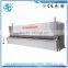 QC11YK 8x6000 Fast hydraulic cutting machine for metal sheet shearing