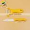 Good quality colorful 2pcs set knife and peeler set/ceramic knife set