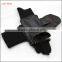 ladies wholesale winter sheepskin leather mitten gloves black
