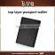 Top Layer Genuine Leather Passport Wallet