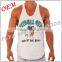 New style casual cotton printing singlet for men