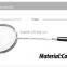 (120508)Professional training carbon&graphite badminton racket