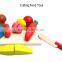 beautiful design cutting food toys kitchen sets pretend play children play house indoor equipment