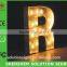 2015 used led frontlit exposed piercing letters