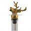 Wine aerator pourer aerating pourer wine pourer with unique stag head design