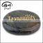 Wholesale Natural semi precious Healing Earth Stone Engraved Stones Set
