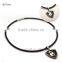 Custom Tourmaline Ion titanium sports silicone Energy balance necklace