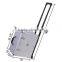 Professional Hair Stylist Aluminum Rolling Tool Box Makeup Artist Salon Train Case