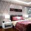 Hot Selling Room Decoration Glitter Fabric Wallpaper