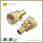 Cnc Turning & Turned Best Quality F Type Plug Compression Connector, Brass F Head Connector
