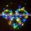 Brand Christmas 10M 100 LED Solar Tube String Light Lamp for Party Wedding Holiday Light Red/Green/Blue/Colorful