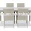 Resin wicker cheap dining tables for sale